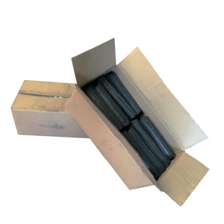 Charbon de bois compressé