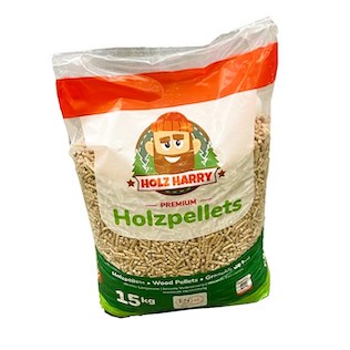 HARRY HOLZ PREMIUM PELLETS Granulés de Bois – 65 sacs 975kg